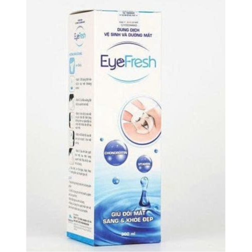 Nước Rửa Mắt EYEFRESH Giúp Làm Sạch Bụi Bẩn Dưỡng Mắt Hỗ Trợ Giảm Khô Mắt, Mỏi Mắt - Chai 300ml