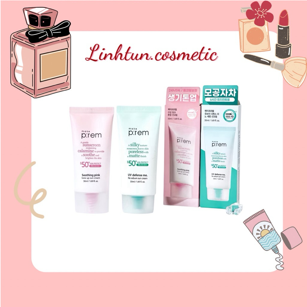 Kem chống nắng Make Prem UV Defense Me 50ml