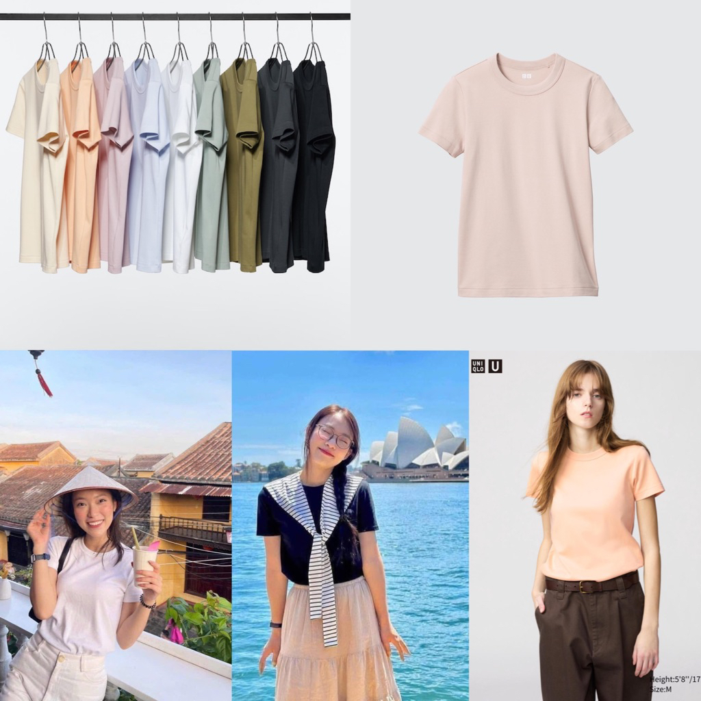 [MỚI NHẤT] Áo Thun U Basic Uni/qlo Nhật Bản