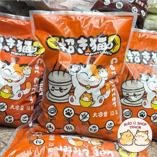  CÁT NHẬT MANEKI NEKO BAO 9L-CÁT VỆ SINH CHO MÈO 