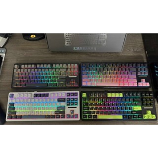    NEW  KM87 Pro Bàn phím cơ không dây | 3 mode | Mạch xuôi | RGB | Gasket Mount 