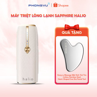 Máy Triệt Lông Lạnh Sapphire Halio InfinityGlow Advanced IPL Sapphire Cooling Hair Removal Device - Bảo hành 12 tháng