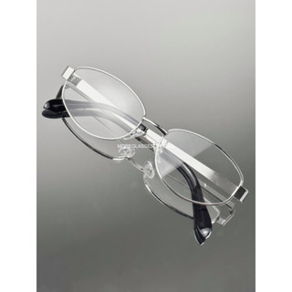 Kính mắt mèo gọng kim loại bản lớn có sẵn HOẢ TỐC Moreglasses phong cách 2025 tròng kính chống ánh sáng xanh UV 400