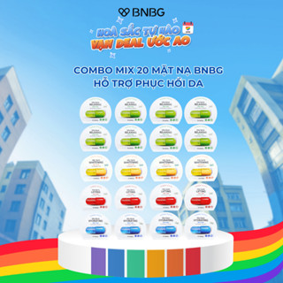 (KOL) Combo 20 Mặt Nạ BNBG Mix Hỗ Trợ Phục Hồi Da BNBG Vita Genic Jelly Mask 30mlx20