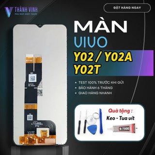 Màn Hình ViVo Y02/ Y02A/ Y02T - Chất Lượng Cao, Tặng Kèm Keo Dán Chuyên Dụng & Bộ Sửa Chữa