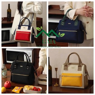 Túi đựng hộp cơm Cao Cấp cách nhiệt lá nhôm dày,Túi hộp cơm trưa văn phòng chống thấm nước,Túi vải đựng đồ dã ngoại