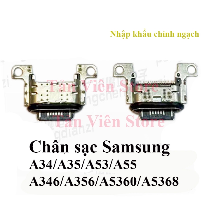 Set 5c Chân sạc samsung zin A34/A35/A53/A55 A346/A356/A5360/A5368