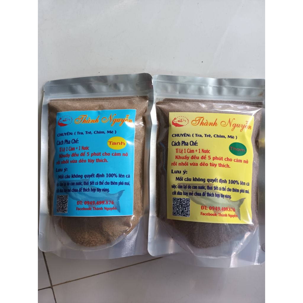 mồi câu cá tra , cám tanh câu cá NT