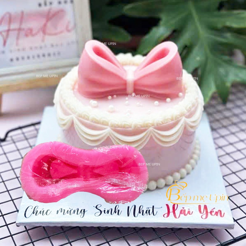 Khuôn silicon nơ to 4D mã N112