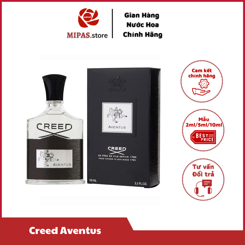 Nước hoa Aventus chiết 5ml, 10ml, mẫu thử nước hoa