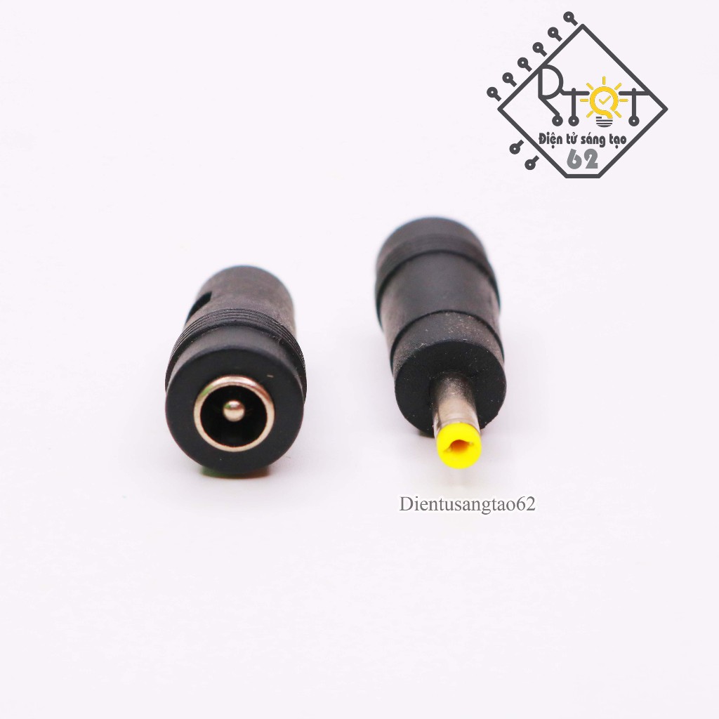 (Chui vàng) Jack chuyển nguồn DC 5.5*2.1 sang 4.0*1.7mm [ DTST62 ]