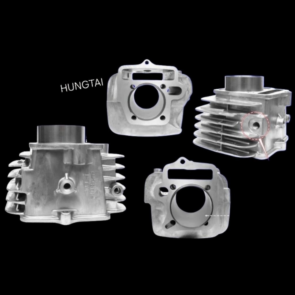 Vỏ lòng nhôm, hơi xi lanh trái 54, 56mm DREAM, WAVE, CUB... tăng cam tay