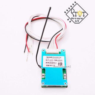 [ DTST62 ] BMS Mạch bảo vệ cell Li-ion 7S - 25.2V - 25A