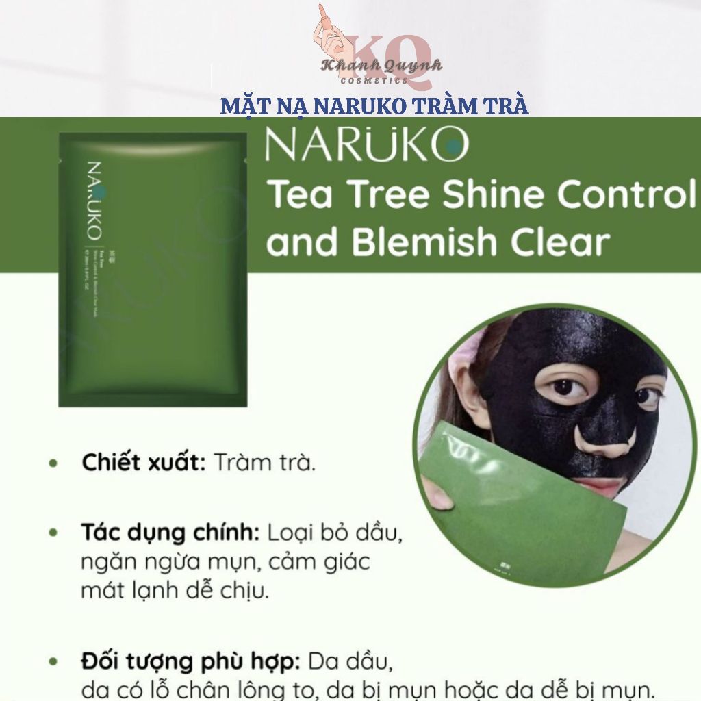 MẶT NẠ NARUKO TRÀM TRÀ