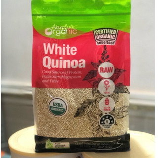 Hạt Diêm Mạch Trắng- White Quinoa Absolute Organic 1Kg.