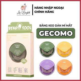Cuộn Miếng Dán Kích Mí Mắt Đôi Gecomo Double Eyelid Tape Vô Hình Màu Trong Suốt Chống Nước Tốt Có Keo Sẵn G2148