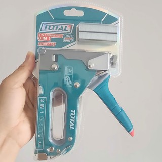 Kìm bấm ghim 3 trong 1 Total phiên bản nâng cấp (tặng kèm 600 gim)