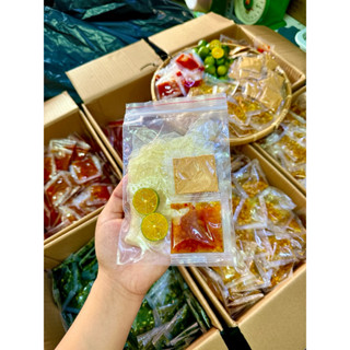 ( Mã 10 bịch ) bánh tráng trộn mỡ hành muối nhuyễn