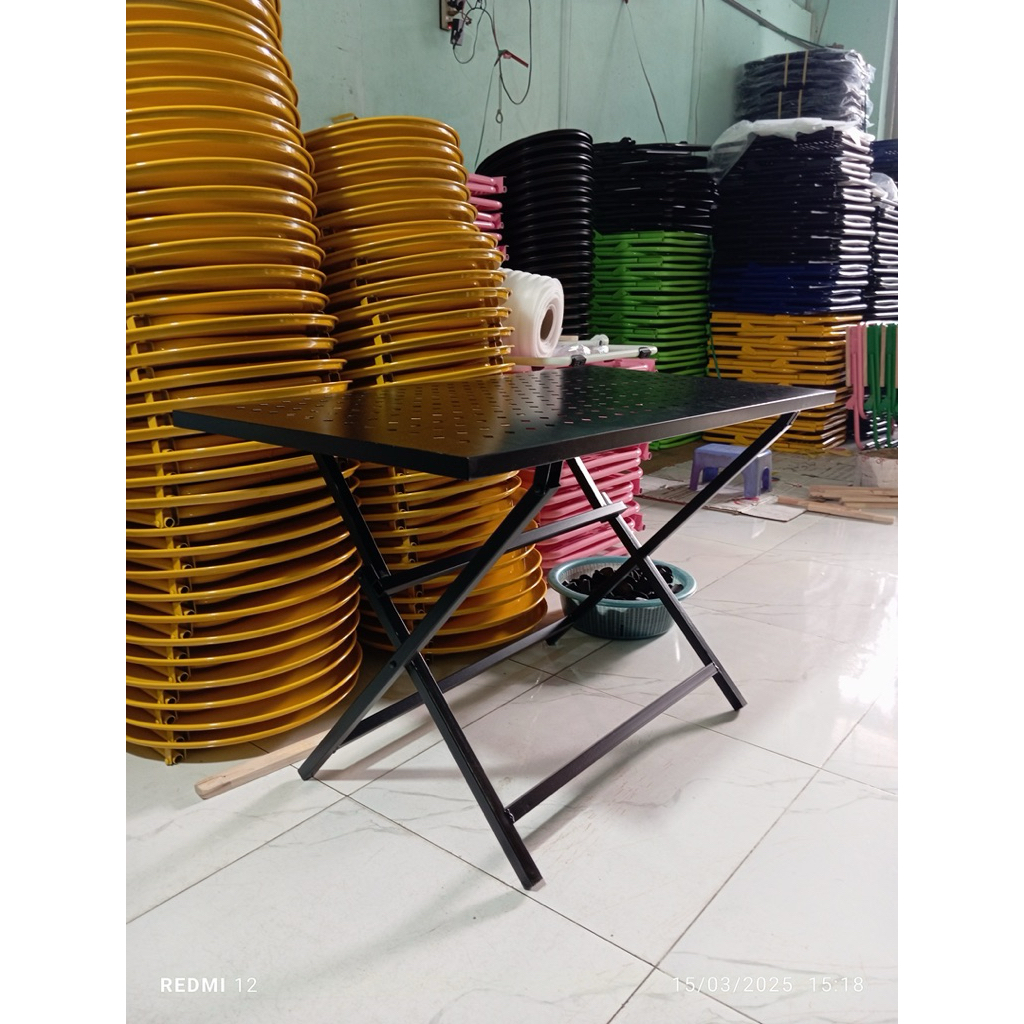 Bàn xếp 50cm*90cm cao 60cm, bàn mặt CNC mẫu mới giá sỉ