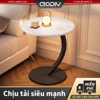 Bàn phụ sofa AIODIY chân sắt - Thiết kế tròn tinh tế, chịu lực cao