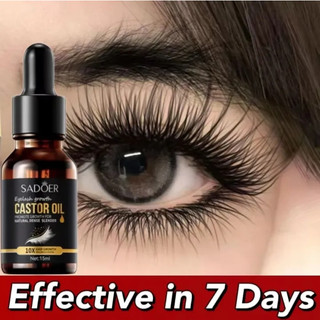 Tinh Chất Mọc Mi 15ml kích mọc râu lông mi Tinh Dầu Dưỡng Lông Mi Giúp Mọc Dài Dày