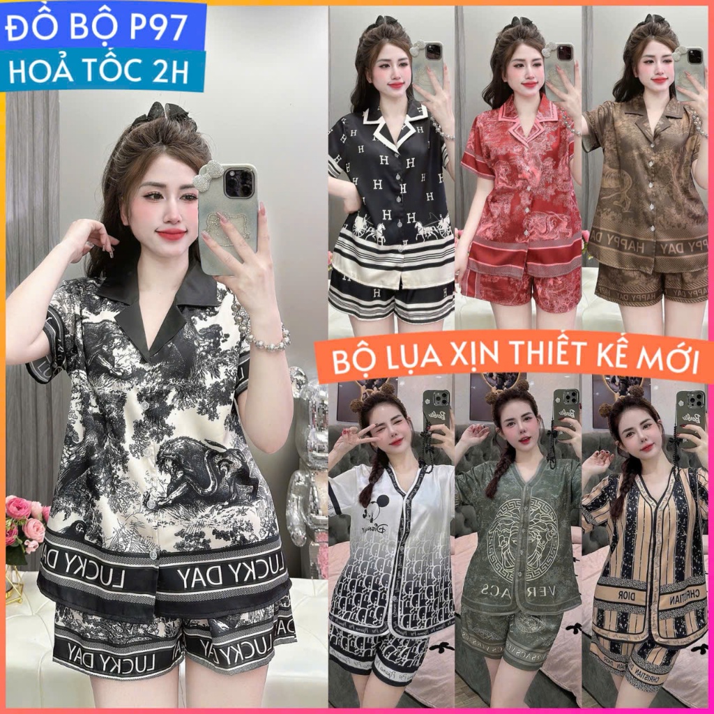 Bộ đùi lụa latin freesize dưới 60kg , đồ bộ pijama lụa mềm mịn mát, pijama nữ , đồ bộ nữ, đồ đùi , đ