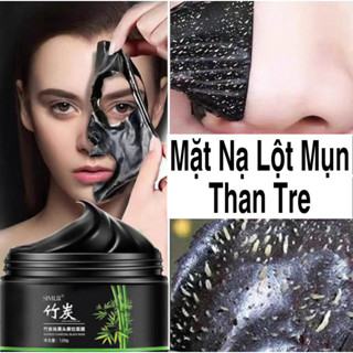 GEL LỘT MỤN ĐẦU ĐEN, MỤN CÁM TINH CHẤT THAN TRE HOẠT TÍNH Hộp 120g (Tặng Cọ)