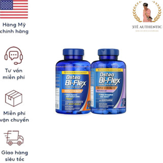 [CHÍNH HÃNG-HÀNG AIR] Osteo Bi-Flex Joint Health bổ sung Glucosamine, Chondroitin, MSM, Collagen, HA