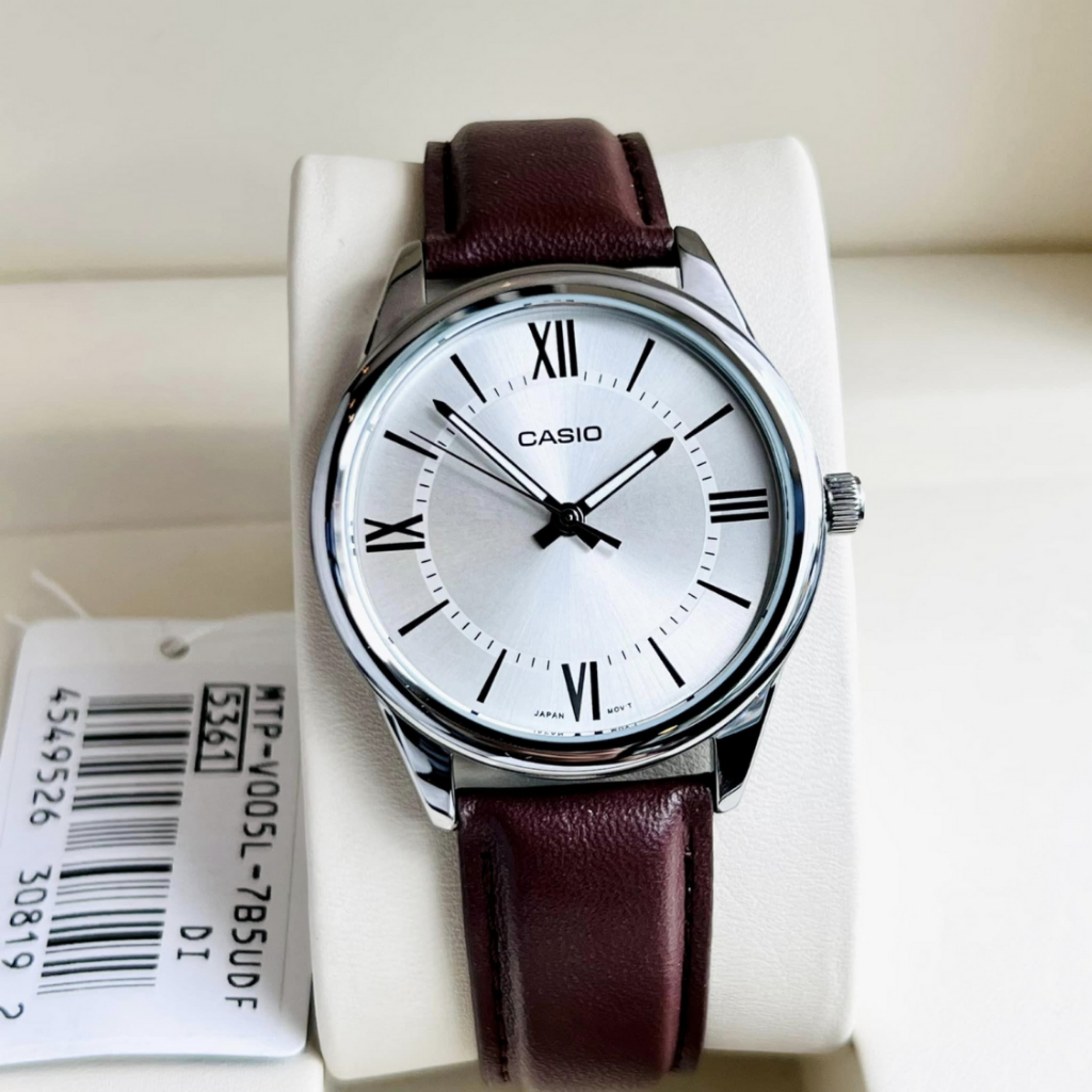 Đồng Hồ Nam Casio Series MTP-V005 Mặt Kính Khoáng Dạ Quang 40mm Dây Da/ Kim Loại Không Gỉ Kháng Nước Chính Hãng | BigBuy360 - bigbuy360.vn