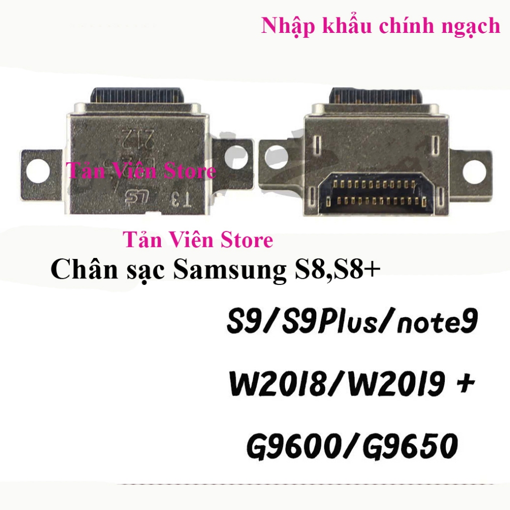 Set 5c Chân Sạc Samsung S9 S9 plus Note 9 zin-Nhập khẩu chính ngạch