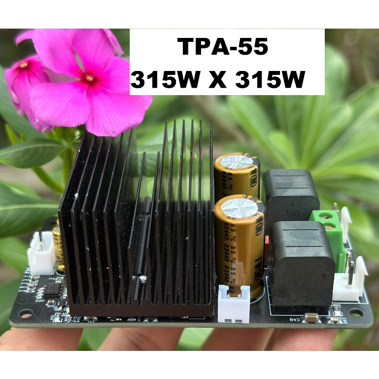 Mạch khuếch đại âm thanh TA-55 sử dụng TPA 3255 STEREO 315W X 315W