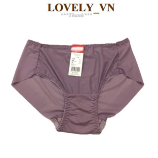  Quần lót nữ voan lụa lưng cao ôm gọn bụng không lằn mông vải mềm thoáng khí 