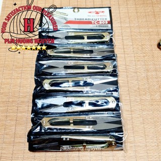 kéo bấm ó xi vàng TC 805  loại 1 kéo bấm chỉ kéo nhấp chỉ thừa