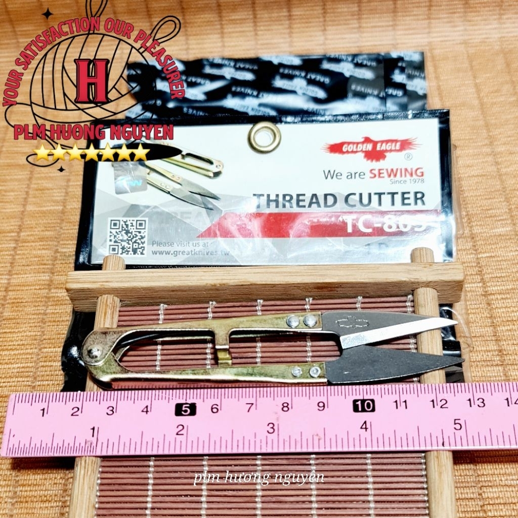 kéo bấm ó xi vàng TC 805  loại 1 kéo bấm chỉ kéo nhấp chỉ thừa