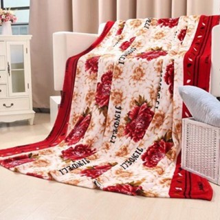 Chăn Mền Tuyết Nhung Siêu Ấm Mền Mịn Kích Thước 1,65x2m - Chăn Tuyết 1 Lớp