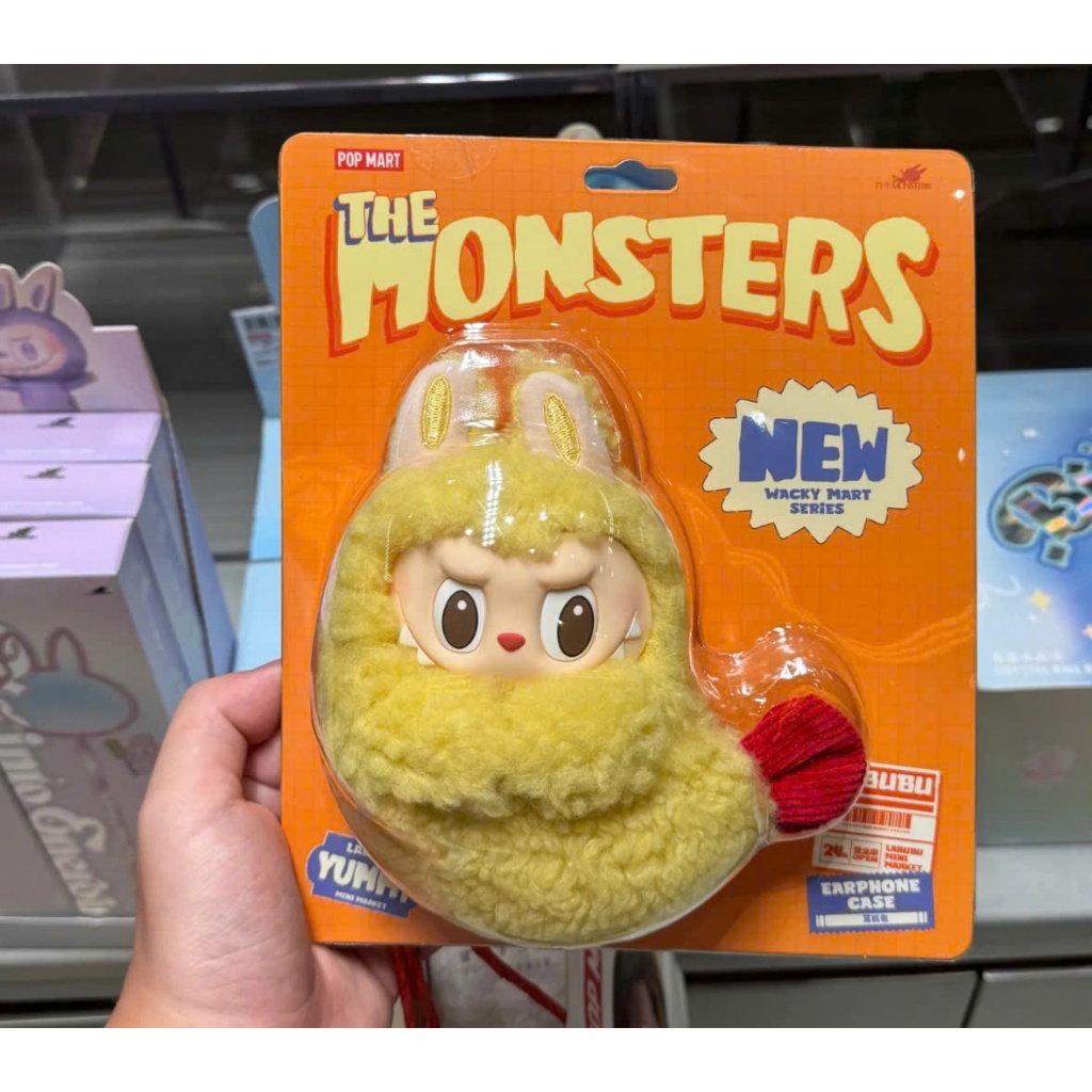 Case AirPods Labubu The Monsters Wacky Mart Popmart - Wacky Mart Series Labubu Tôm Xù