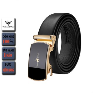 Thắt lưng nam cao cấp FaiaoePOLO Full hộp đựng chất liệu Da Bò dán 2 lớp - POLO 07