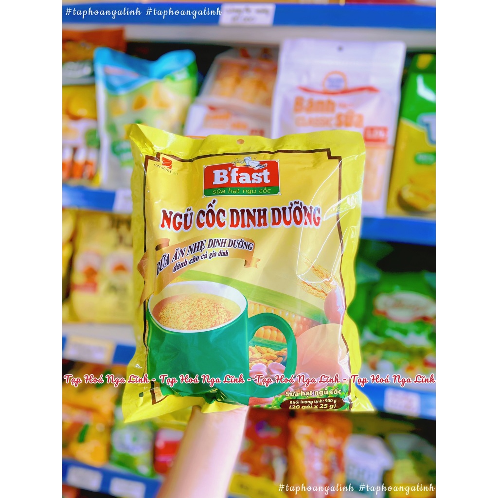 [Túi 500gr] Ngũ cốc dinh dưỡng VinaCafé B'fast