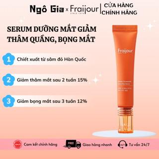  Serum Dưỡng Mắt Sâm Đỏ Giảm Thâm Quầng Bọng Mắt RED Ginseng Fraijour Alchemia Ginsenoside Contour Eye Serum 25 ml 