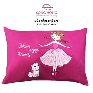 Gối trẻ em Hello Kitty kích thước 32x50cm
