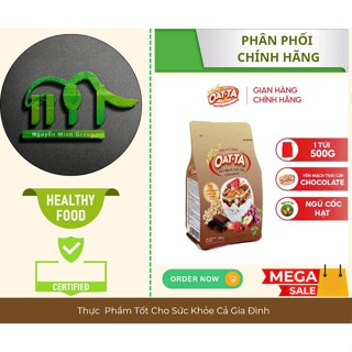  OATTA - Bánh Ăn Sáng Yến Mạch Socola Thanh An 500g 