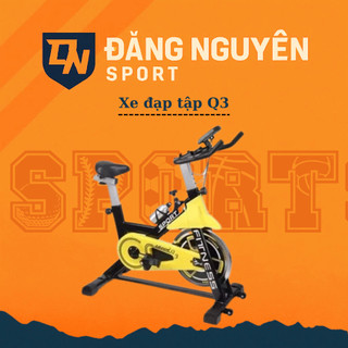Xe đạp tập thể dục Q3 (Có đo nhịp tim ) - Kèm ảnh, video thật mẫu mới 2024