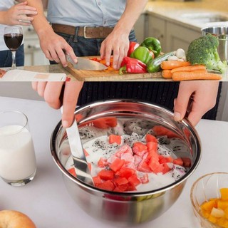 Âu trộn bột inox miệng 20-28cm