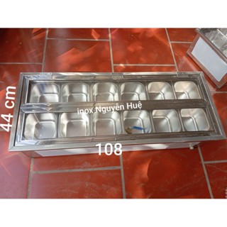  Thùng giữ lạnh topping cá viên chiên chè trái cây 12 khay 1 6 nắp mica 