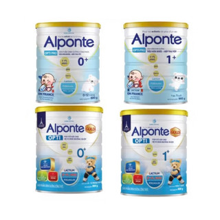 Sữa Bột Alponte Optipro/ Opti Gold 0+, 1+ lon 800g