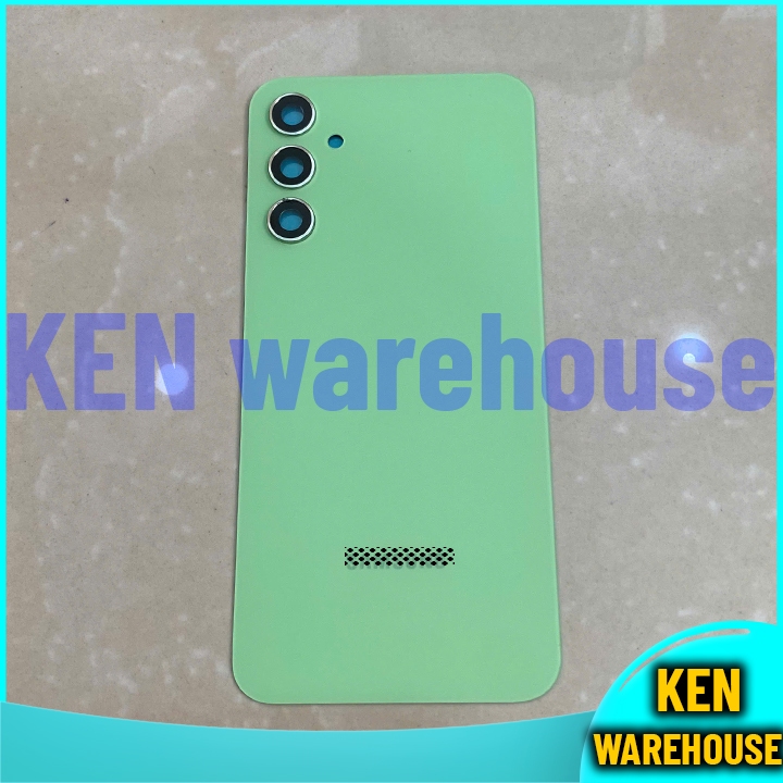 A34 5G Nắp lưng có kính camera có sẵn keo viền cho SS A34 5G - KEN warehouse