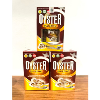 Combo 2 Hộp Viên Uống Tăng Cường Sinh Lý Nam OYSTER PLUS ZINC - Hộp 30 Viên