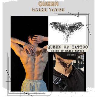 Hình xăm dán tạm thời như hình thật, chống thấm nước, lâu trôi 2 tuần, cá tính - TBS-8462