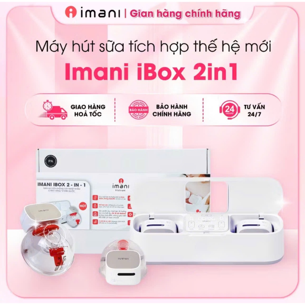 Máy Hút Sữa Imani iBox 2-In-1
