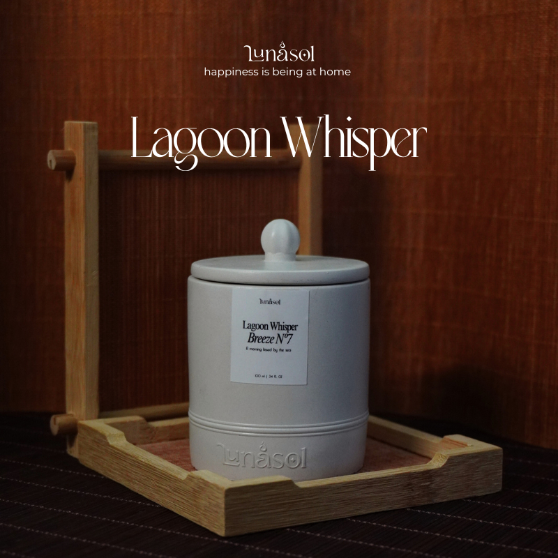 [Set quà tặng đặc biệt] LAGOON WHISPER - NẾN THƠM LUNASOL